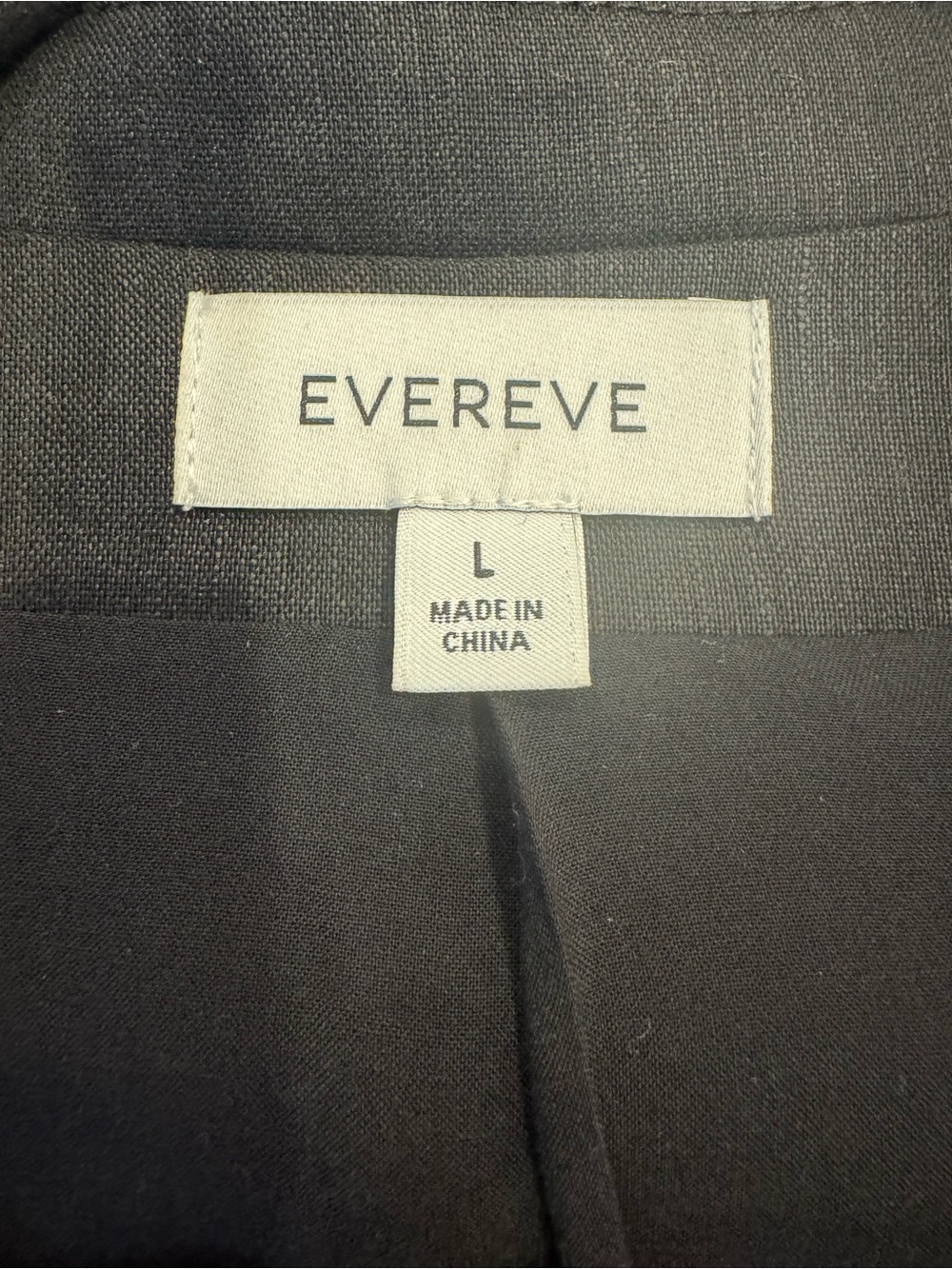 Evereve Women's Black Grayson Short Sleeve Blazer Size Large - Picture 6 of 8